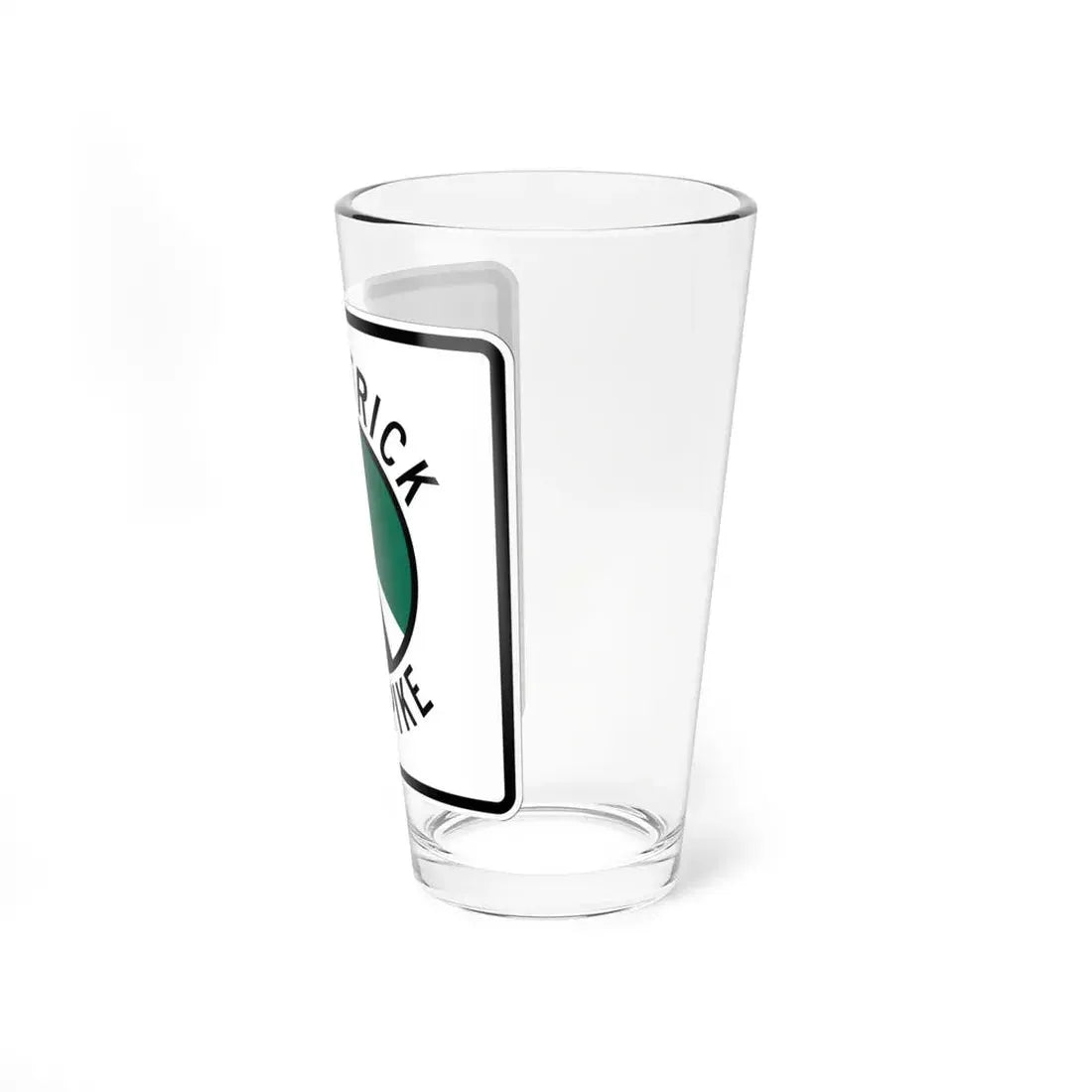 Kilpatrick Turnpike (Oklahoma) (Road Sign) Pint Glss 16oz - Go Mug Yourself
