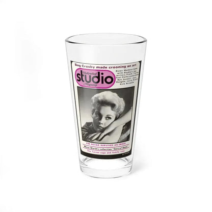 Kim Novak #109 - Mag. Cover (Vintage Female Icon) Pint Glass 16oz 16oz - Go Mug Yourself