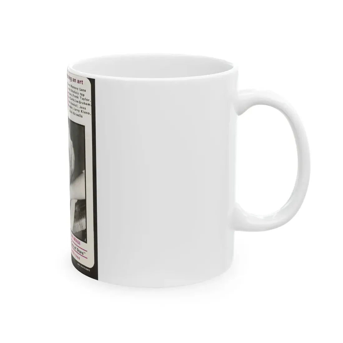 Kim Novak #109 - Mag. Cover (Vintage Female Icon) White Coffee Mug - Go Mug Yourself