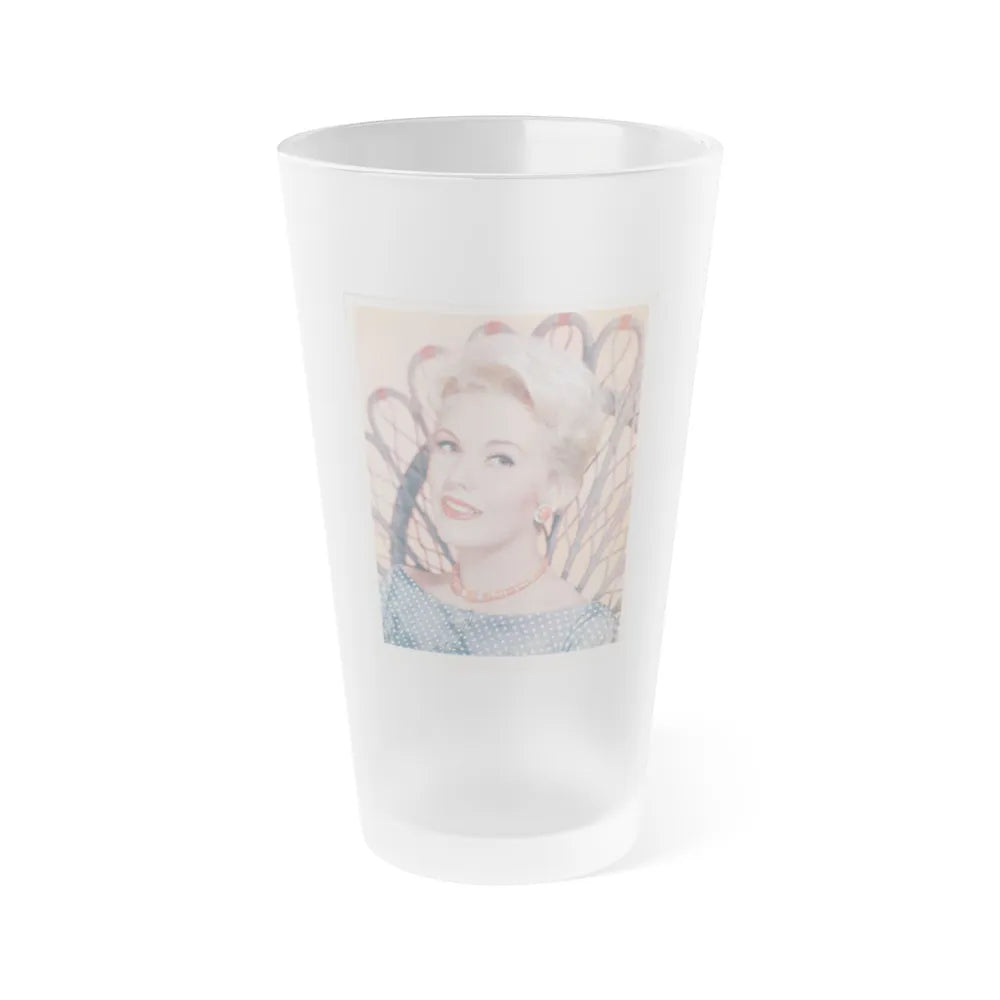 Kim Novak #126 (Vintage Female Icon) Frosted Pint Glass 16oz-16oz-Frosted-Go Mug Yourself