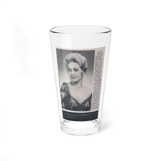 Kim Novak #127 (Vintage Female Icon) Pint Glass 16oz-16oz-Go Mug Yourself