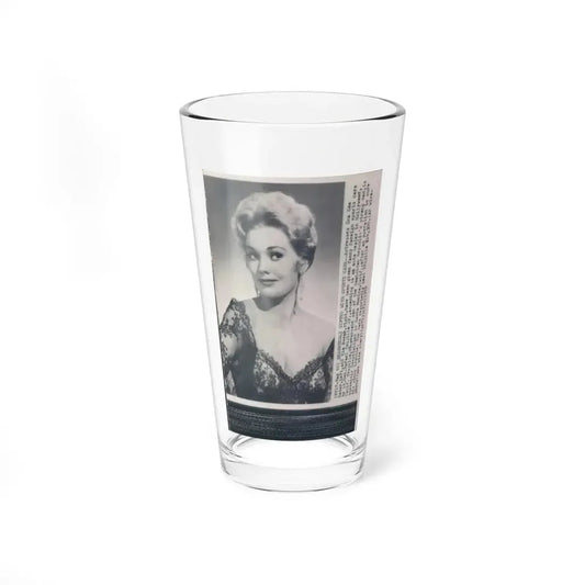Kim Novak #127 (Vintage Female Icon) Pint Glass 16oz 16oz - Go Mug Yourself