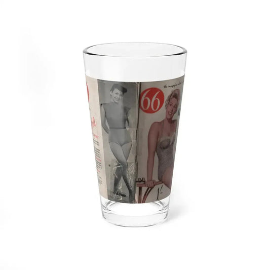 Kim Novak #139 - Scanned Mag. 66 Photos (Vintage Female Icon) Pint Glass 16oz 16oz - Go Mug Yourself