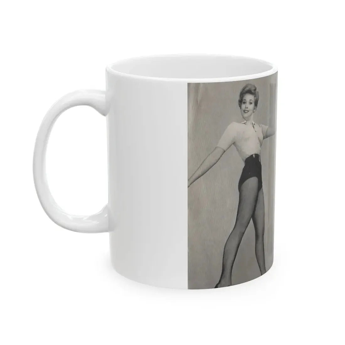 Kim Novak #140 - Scanned Mag. 66 Photos (Vintage Female Icon) White Coffee Mug - Go Mug Yourself