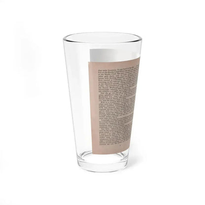 Kim Novak #142 - Scanned Mag. 66 Photos (Vintage Female Icon) Pint Glass 16oz - Go Mug Yourself