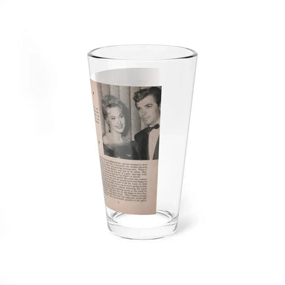 Kim Novak #143 - Scanned Mag. 66 Photos (Vintage Female Icon) Pint Glass 16oz - Go Mug Yourself