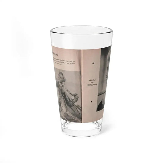 Kim Novak #144 - Scanned Mag. 66 Photos (Vintage Female Icon) Pint Glass 16oz 16oz - Go Mug Yourself