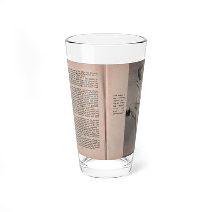 Kim Novak #146 - Scanned Mag. 66 Photos (Vintage Female Icon) Pint Glass 16oz-16oz-Go Mug Yourself