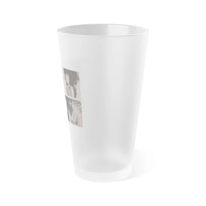 Kim Novak #147 - Scanned Mag. 66 Photos (Vintage Female Icon) Frosted Pint Glass 16oz-Go Mug Yourself