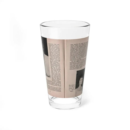 Kim Novak #149 - Scanned Mag. 66 Photos (Vintage Female Icon) Pint Glass 16oz 16oz - Go Mug Yourself
