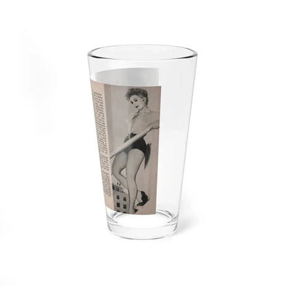 Kim Novak #151 - Scanned Mag. 66 Photos (Vintage Female Icon) Pint Glass 16oz - Go Mug Yourself