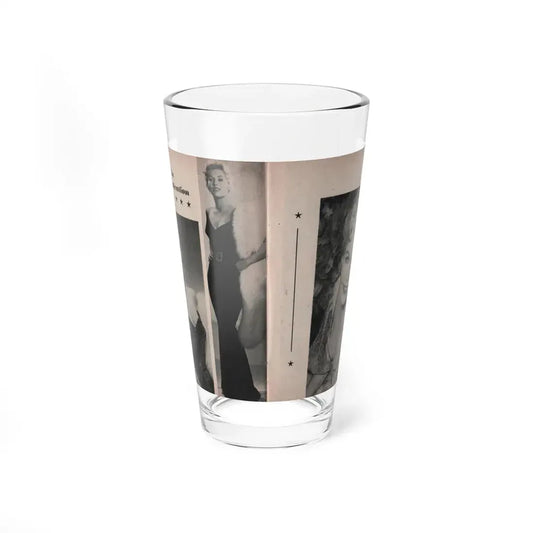 Kim Novak #154 - Scanned Mag. 66 Photos (Vintage Female Icon) Pint Glass 16oz 16oz - Go Mug Yourself
