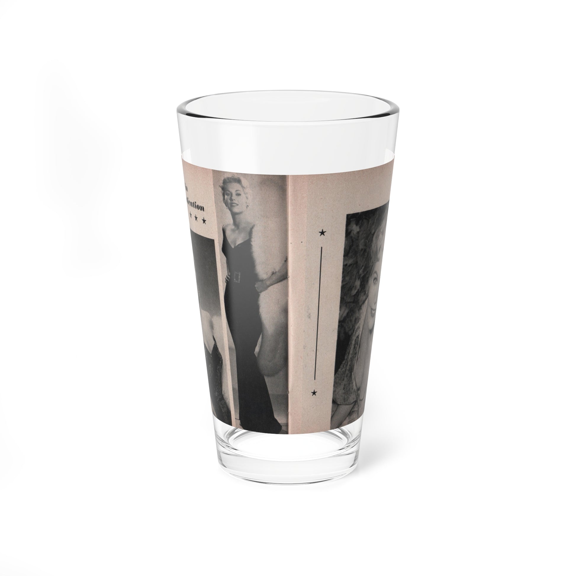 Kim Novak #154 - Scanned Mag. 66 Photos (Vintage Female Icon) Pint Glass 16oz-16oz-Go Mug Yourself