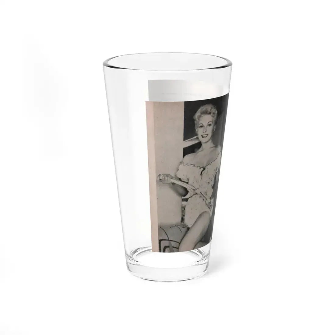 Kim Novak #155 - Scanned Mag. 66 Photos (Vintage Female Icon) Pint Glass 16oz - Go Mug Yourself