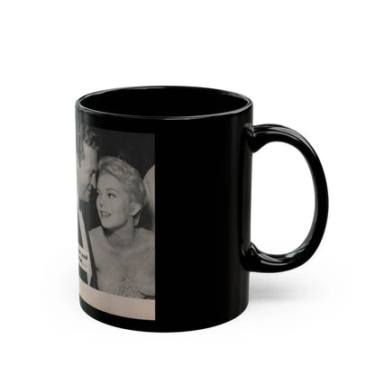 Kim Novak #157 - Scanned Mag. 66 Photos (Vintage Female Icon) Black Coffee Mug - Go Mug Yourself