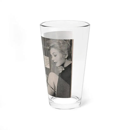 Kim Novak #159 - Scanned Mag. 66 Photos (Vintage Female Icon) Pint Glass 16oz - Go Mug Yourself