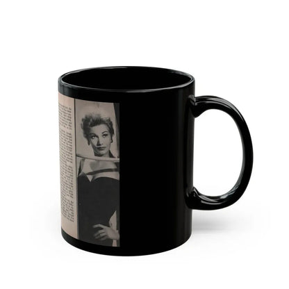 Kim Novak #160 - Scanned Mag. 66 Photos (Vintage Female Icon) Black Coffee Mug - Go Mug Yourself