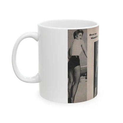 Kim Novak #160 - Scanned Mag. 66 Photos (Vintage Female Icon) White Coffee Mug - Go Mug Yourself