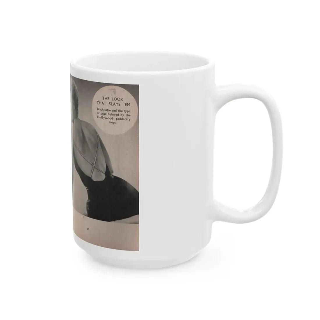 Kim Novak #161 - Scanned Mag. 66 Photos (Vintage Female Icon) White Coffee Mug - Go Mug Yourself