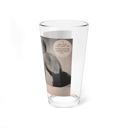 Kim Novak #161 - Scanned Mag. 66 Photos (Vintage Female Icon) Pint Glass 16oz-Go Mug Yourself