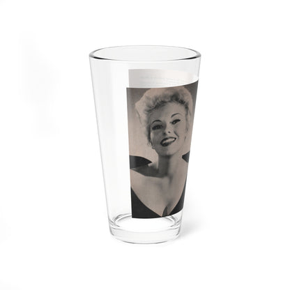 Kim Novak #162 - Scanned Mag. 66 Photos (Vintage Female Icon) Pint Glass 16oz-Go Mug Yourself