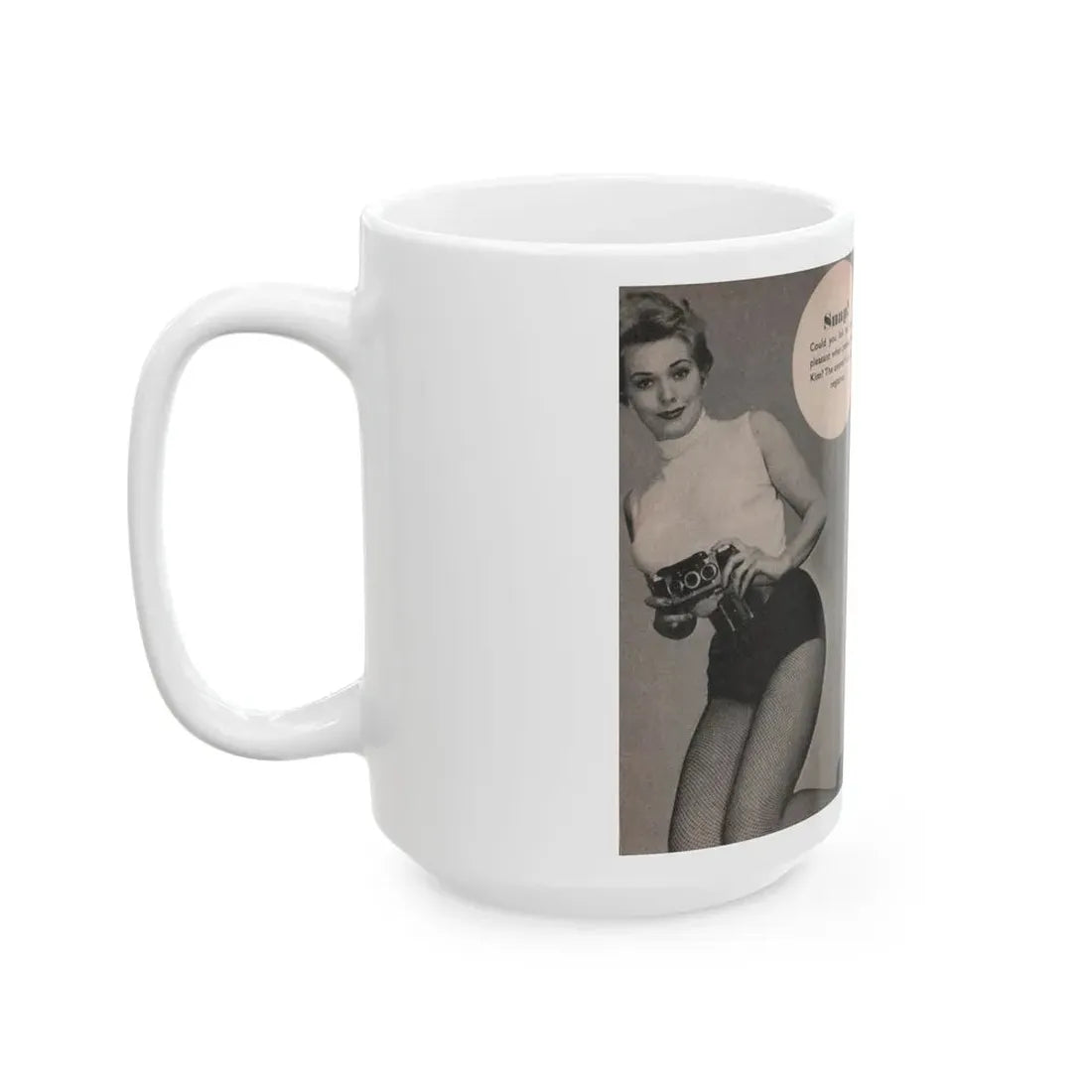 Kim Novak #164 - Scanned Mag. 66 Photos (Vintage Female Icon) White Coffee Mug - Go Mug Yourself