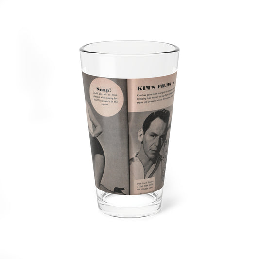 Kim Novak #164 - Scanned Mag. 66 Photos (Vintage Female Icon) Pint Glass 16oz-16oz-Go Mug Yourself