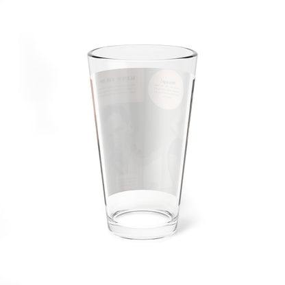 Kim Novak #164 - Scanned Mag. 66 Photos (Vintage Female Icon) Pint Glass 16oz-Go Mug Yourself