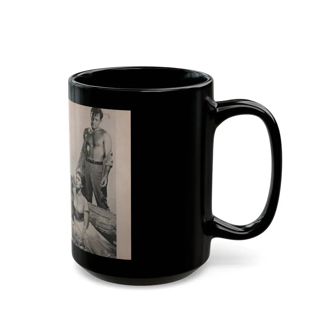 Kim Novak #165 - Scanned Mag. 66 Photos (Vintage Female Icon) Black Coffee Mug - Go Mug Yourself