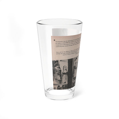 Kim Novak #165 - Scanned Mag. 66 Photos (Vintage Female Icon) Pint Glass 16oz-Go Mug Yourself