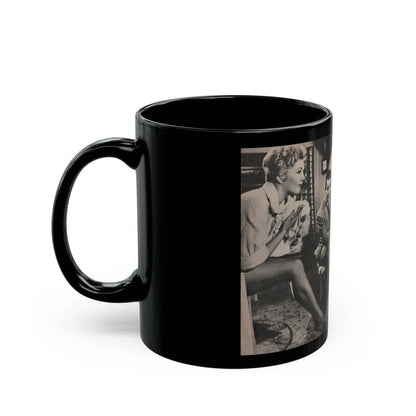 Kim Novak #166 - Scanned Mag. 66 Photos (Vintage Female Icon) Black Coffee Mug - Go Mug Yourself
