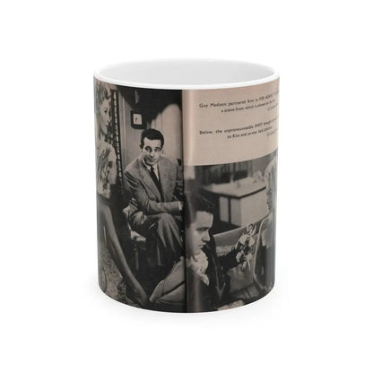 Kim Novak #166 - Scanned Mag. 66 Photos (Vintage Female Icon) White Coffee Mug 11oz - Go Mug Yourself