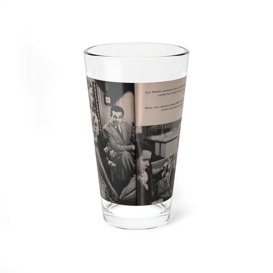 Kim Novak #166 - Scanned Mag. 66 Photos (Vintage Female Icon) Pint Glass 16oz-16oz-Go Mug Yourself