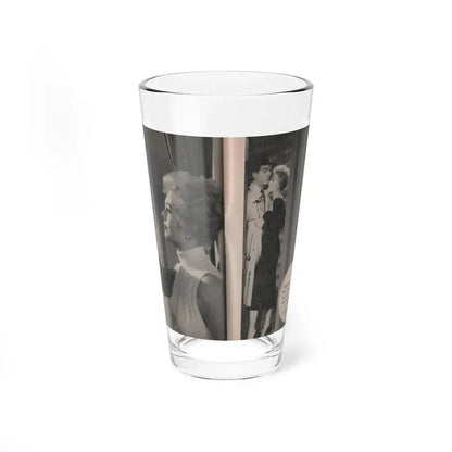 Kim Novak #167 - Scanned Mag. 66 Photos (Vintage Female Icon) Pint Glass 16oz 16oz - Go Mug Yourself