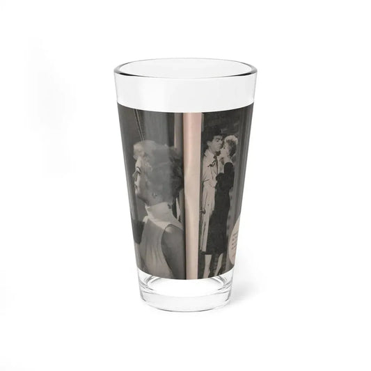 Kim Novak #167 - Scanned Mag. 66 Photos (Vintage Female Icon) Pint Glass 16oz 16oz - Go Mug Yourself