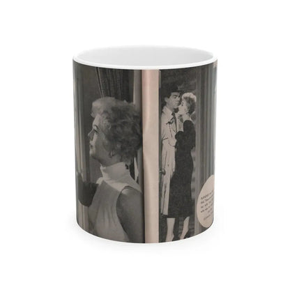 Kim Novak #167 - Scanned Mag. 66 Photos (Vintage Female Icon) White Coffee Mug 11oz - Go Mug Yourself