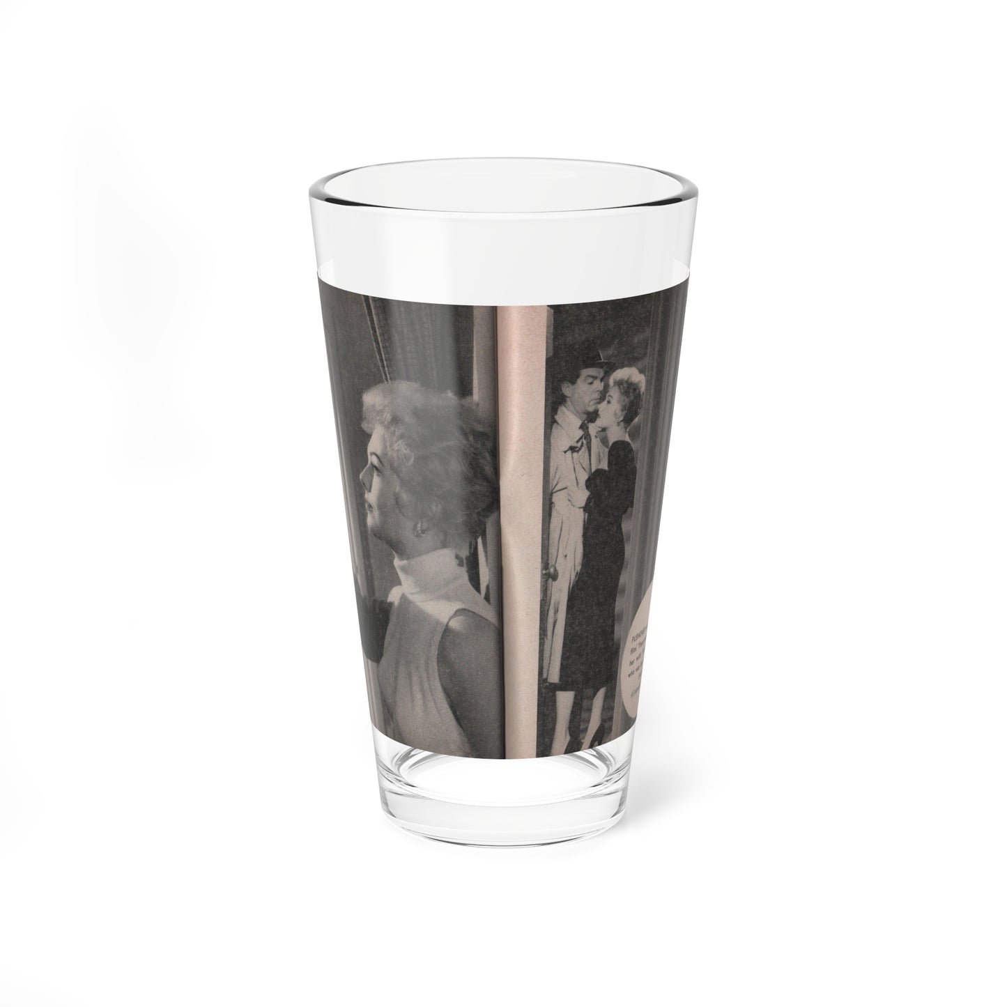 Kim Novak #167 - Scanned Mag. 66 Photos (Vintage Female Icon) Pint Glass 16oz-16oz-Go Mug Yourself