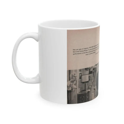 Kim Novak #168 - Scanned Mag. 66 Photos (Vintage Female Icon) White Coffee Mug - Go Mug Yourself