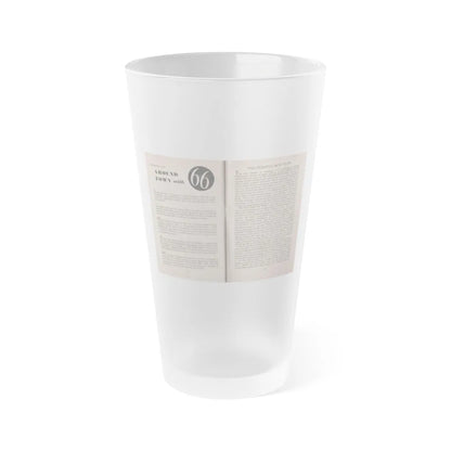 Kim Novak #168 - Scanned Mag. 66 Photos 1 (Vintage Female Icon) Frosted Pint Glass 16oz-16oz-Frosted-Go Mug Yourself