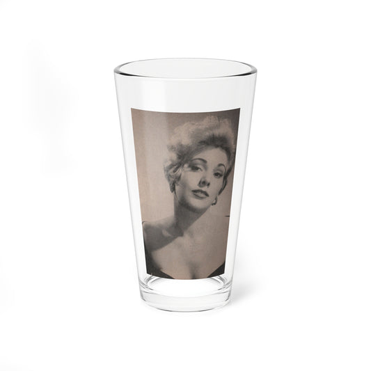 Kim Novak #173 - Scanned Mag. 66 Photos (Vintage Female Icon) Pint Glass 16oz-16oz-Go Mug Yourself