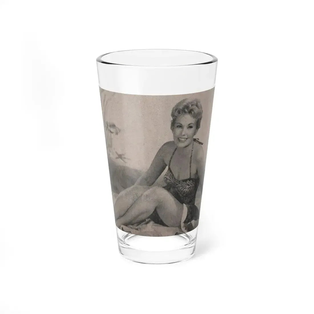 Kim Novak #175 - Scanned Mag. 66 Photos (Vintage Female Icon) Pint Glass 16oz 16oz - Go Mug Yourself