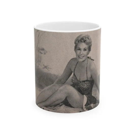 Kim Novak #175 - Scanned Mag. 66 Photos (Vintage Female Icon) White Coffee Mug 11oz - Go Mug Yourself