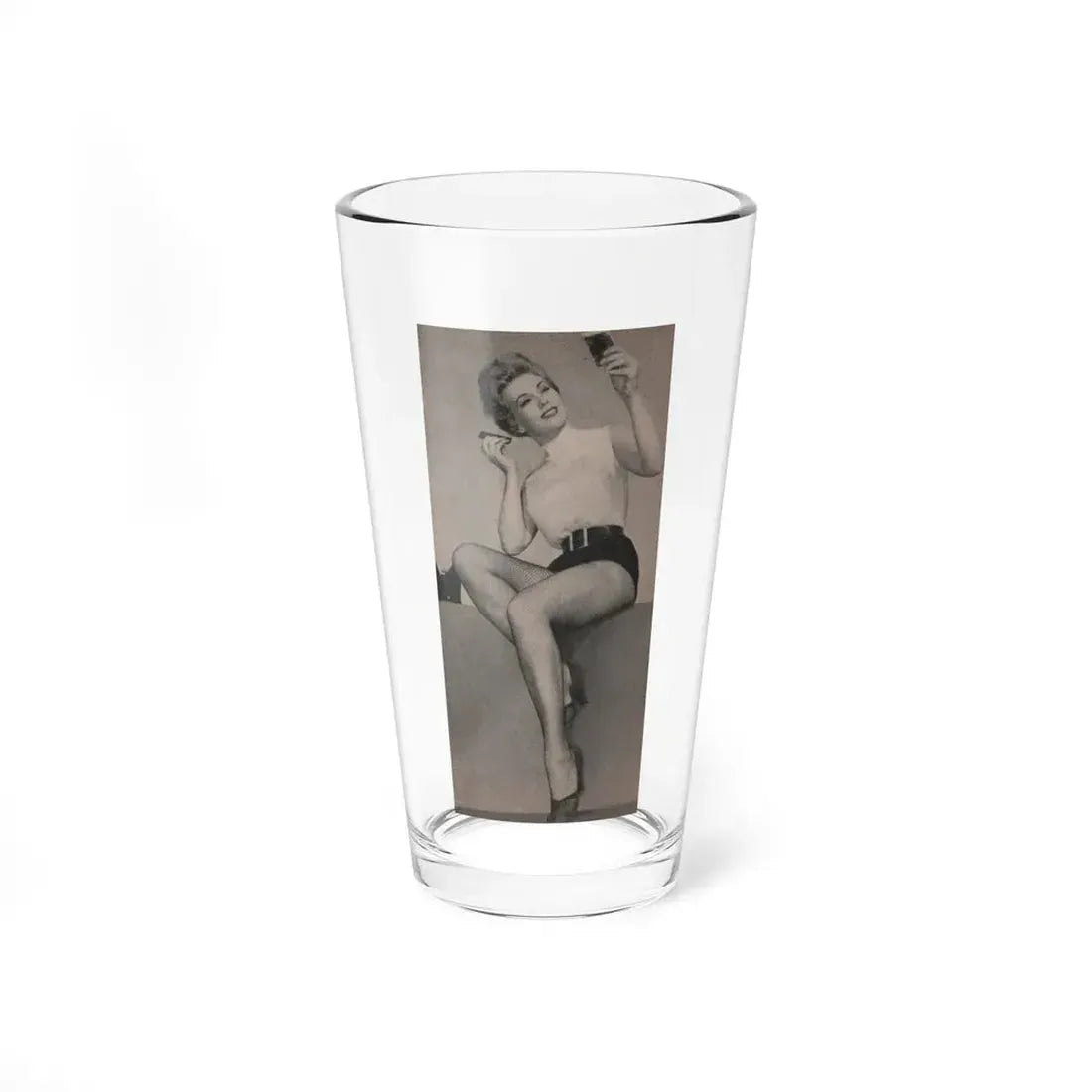 Kim Novak #176 - Scanned Mag. 66 Photos (Vintage Female Icon) Pint Glass 16oz 16oz - Go Mug Yourself
