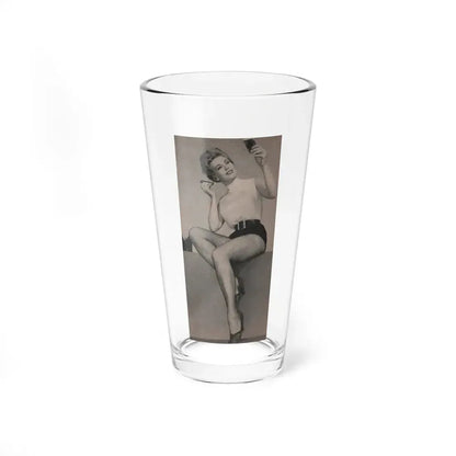 Kim Novak #176 - Scanned Mag. 66 Photos (Vintage Female Icon) Pint Glass 16oz 16oz - Go Mug Yourself