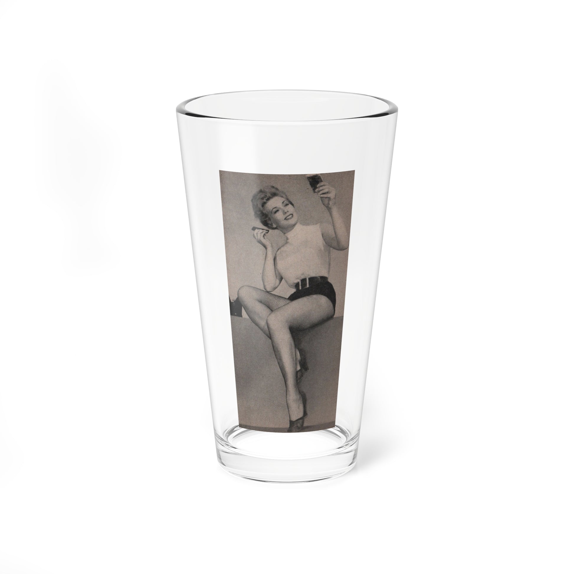 Kim Novak #176 - Scanned Mag. 66 Photos (Vintage Female Icon) Pint Glass 16oz-16oz-Go Mug Yourself