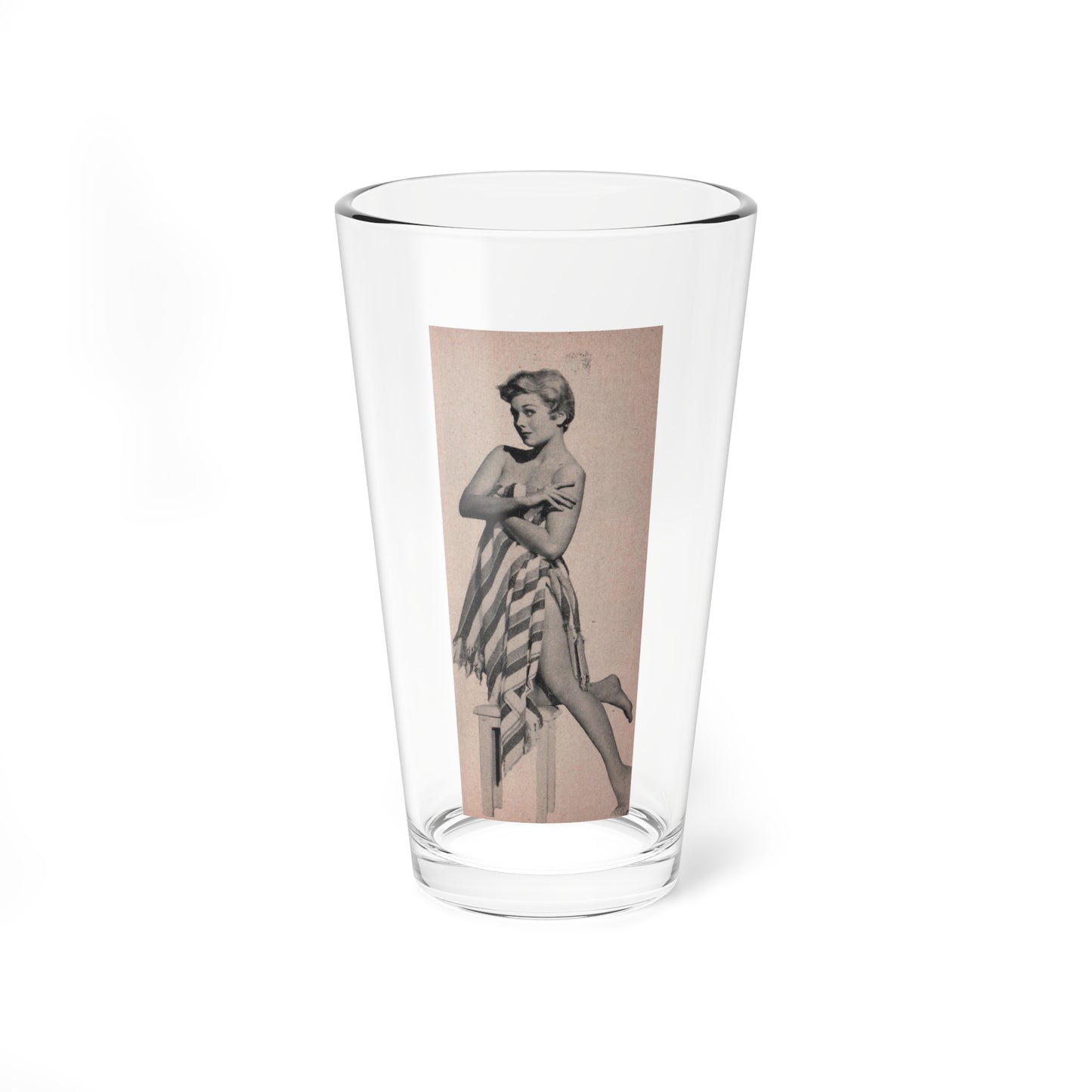 Kim Novak #178 - Scanned Mag. 66 Photos (Vintage Female Icon) Pint Glass 16oz-16oz-Go Mug Yourself