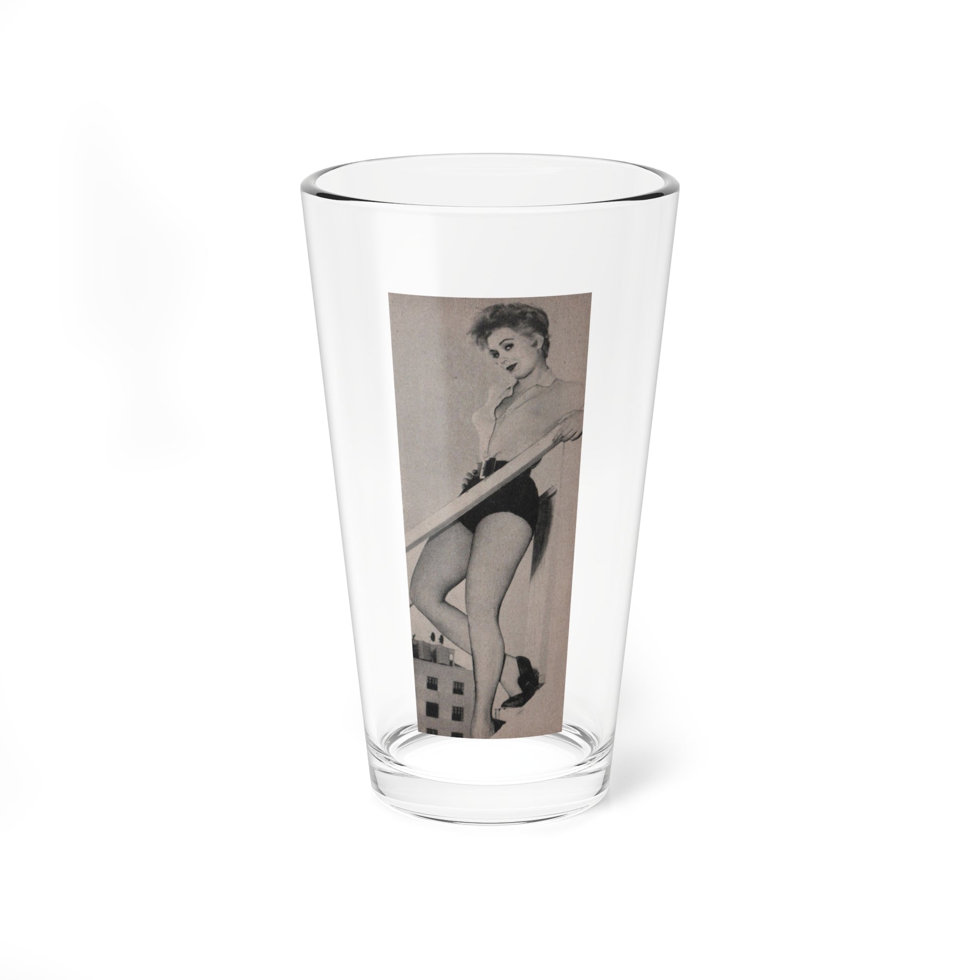 Kim Novak #179 - Scanned Mag. 66 Photos (Vintage Female Icon) Pint Glass 16oz-16oz-Go Mug Yourself