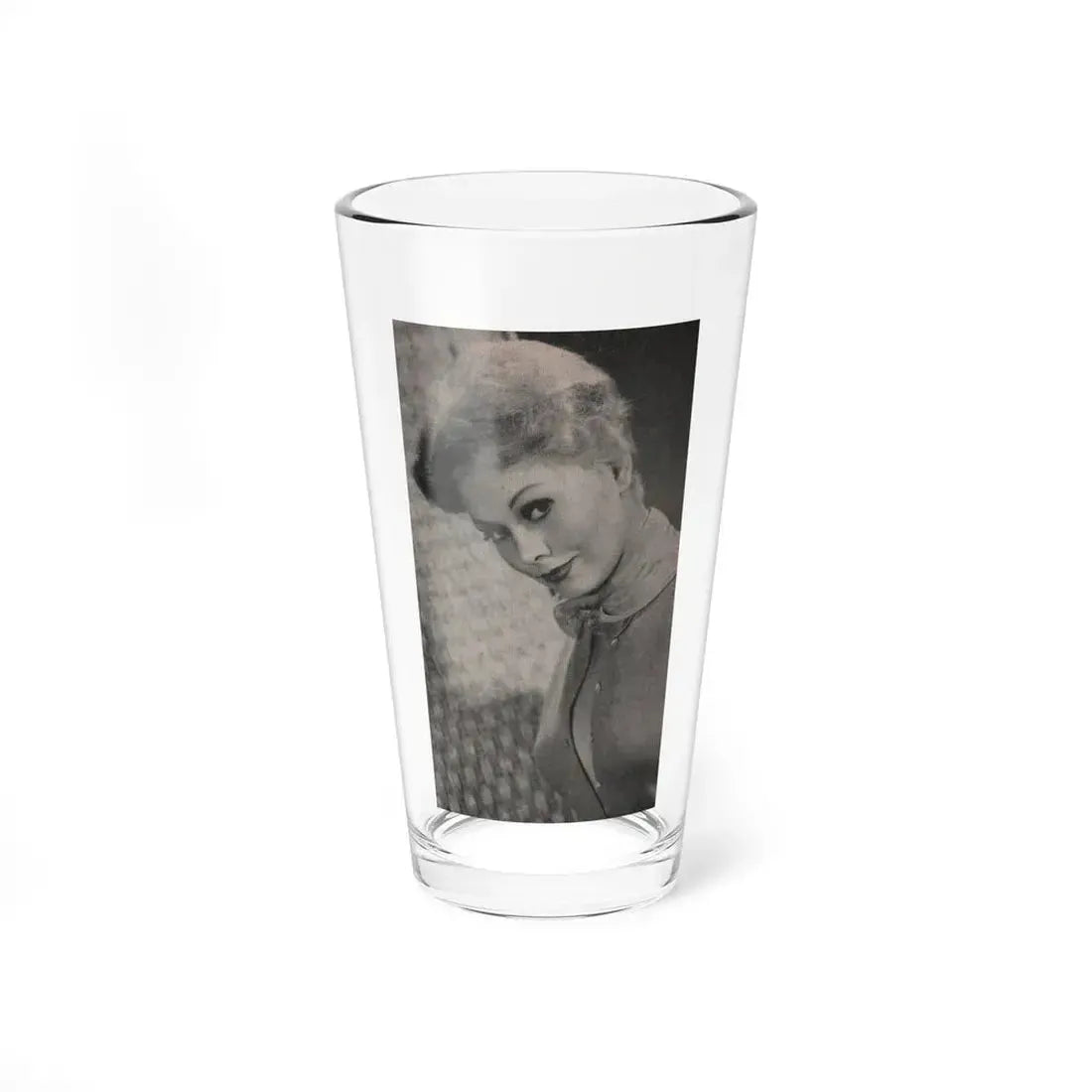 Kim Novak #181 - Scanned Mag. 66 Photos (Vintage Female Icon) Pint Glass 16oz 16oz - Go Mug Yourself
