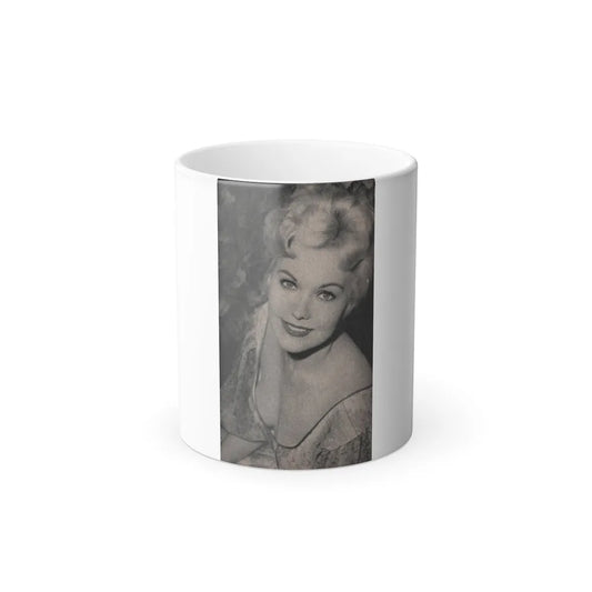 Kim Novak #184 - Scanned Mag. 66 Photos (Vintage Female Icons) Color Changing Mug 11oz-11oz-Go Mug Yourself