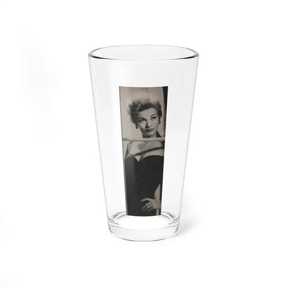 Kim Novak #185 - Scanned Mag. 66 Photos (Vintage Female Icon) Pint Glass 16oz 16oz - Go Mug Yourself